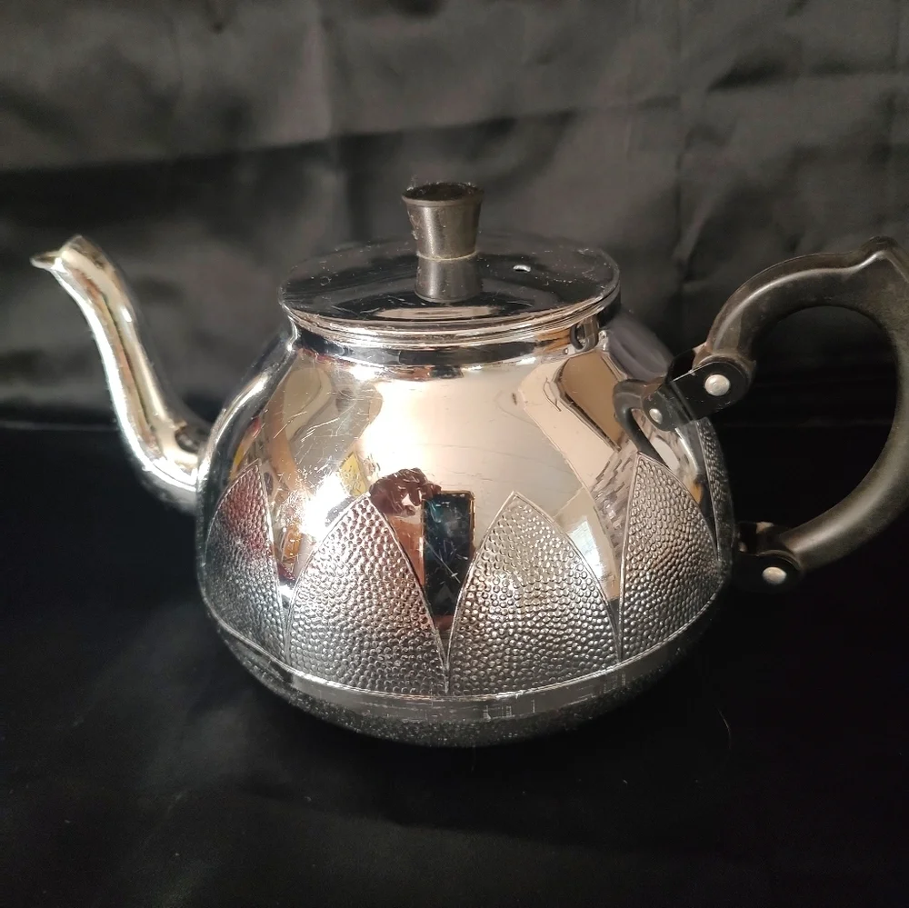 MCM TOWERBRITE STAINLESS TEA POT